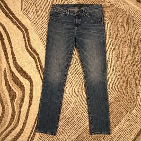 Ralph Lauren straight jeans  🖤 stretch 🖤 size 6 - Picture 1 of 8